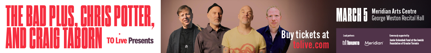 TOLive2025_The Bad Plus_Jazz FM_Jan30_2026_Leaderboard 1456x180